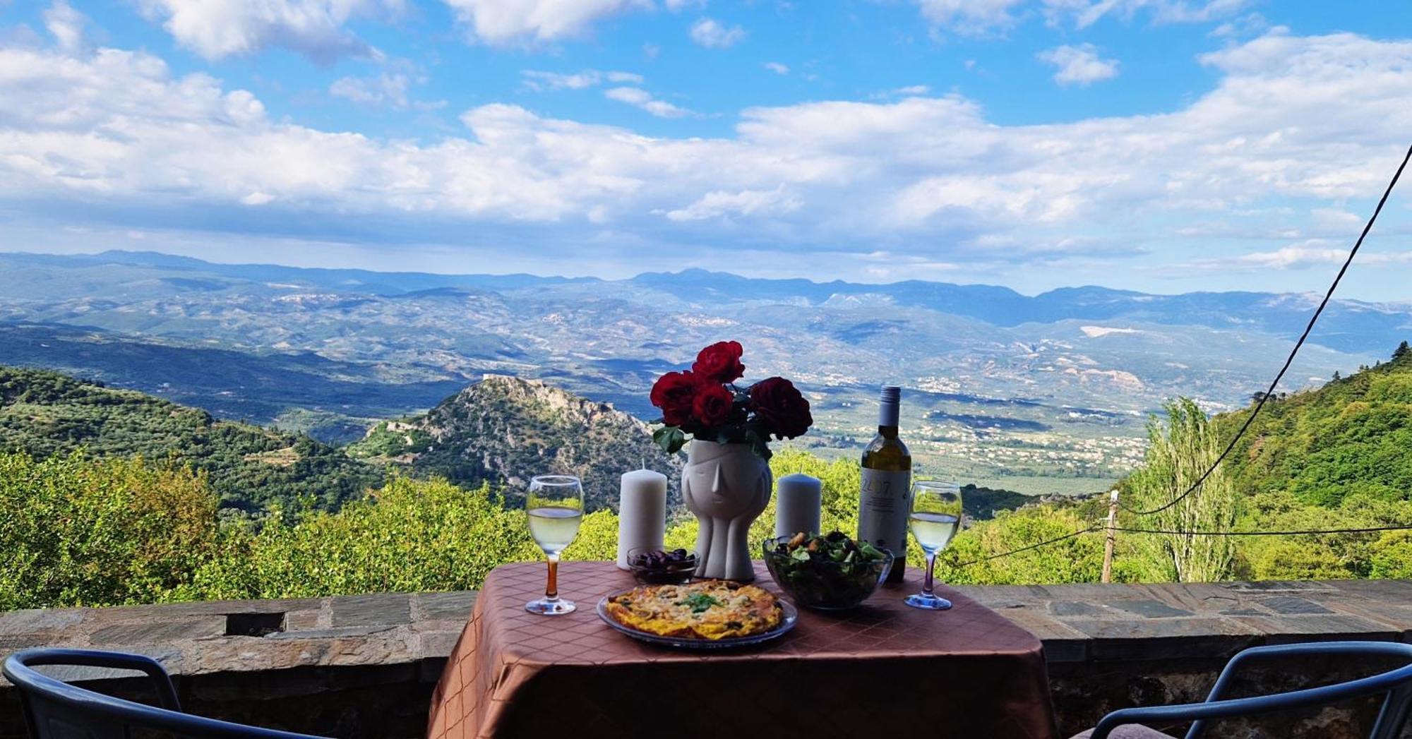 Hotel Arxontiko Taygeti Mystras Esterno foto